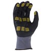 Dewalt DeWalt¬Æ High Dexterity Textured Nitrile Grip Gloves, Black, L, 1 Pair DPG76L